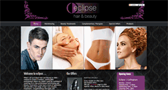 Desktop Screenshot of eclipsehairandbeauty.co.uk